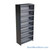 Industrial Shelving Units, 36" W x 18" D x 87" H, Starter, Closed Back & Sides, Medium-Duty, 8 Adjustable Shelfs