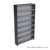Industrial Shelving Units, 36" W x 12" D x 87" H, Starter, Closed Back & Sides, Medium-Duty, 8 Adjustable Shelfs