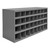12 Inch Deep Bin Shelving, 33.81" W x 11.94" D x 20" H, 11.94, 32 Bin Openings