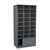 Mail Sorter Cabinet, 56.25" W x 17" D x 76" H, Oversize Slot Size, Sliding Door Enclosed Bottom Storage, 13.75" Pull-Out Shelf