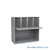 Mail Sorter Cabinet, 48.25" W x 13" D x 48" H, Letter Slot Size, Open Bottom Storage, 9.75" Pull-Out Shelf