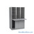 Mail Sorter Cabinet, 36.5" W x 17" D x 60" H, Legal Slot Size, Sliding Door Enclosed Bottom Storage, 13.75" Pull-Out Shelf