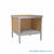 Mail Console, 30" W x 30" D x 42" H, Open Front, 33.5625" Cabinet Height