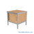 Mail Console, 30" W x 36" D x 36" H, Sliding Doors, 27.875" Cabinet Height
