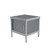 Mail Console, 30" W x 36" D x 36" H, Open Front, 21.875" Cabinet Height