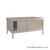 Mail Console, 30" W x 42" D x 30" H, Sliding Doors, Includes Casters, 15.875" Cabinet Height