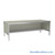 Mail Desk, 30" W x 84" D x 36" H, Half Shelf Desk, 27.875" Modesty Panel Height