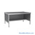 Mail Desk, 25" W x 42" D x 30" H, Half Shelf Desk, 21.875" Modesty Panel Height