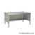 Mail Desk, 25" W x 42" D x 36" H, Half Shelf Desk, 27.875" Modesty Panel Height, Includes Adjustable Height