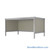 Mail Desk, 30" W x 60" D x 36" H, Open Bottom Desk, 27.875" Modesty Panel Height