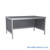 Mail Desk, 30" W x 42" D x 36" H, Open Bottom Desk, 27.875" Modesty Panel Height, Includes Adjustable Height