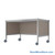 Mail Desk, 30" W x 60" D x 30" H, Open Bottom Desk, Includes Casters, 15.875" Modesty Panel Height
