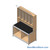 Mailroom Furniture, 60" W x 30" D x 84" H, 5" Wide - Option 2 Mailroom Layout
