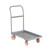 Steel Deck Platform Truck, 32" W x 18" D x 8" H, 1.5" Retaining Lip