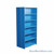 Industrial Shelving, 42" W x 24" D x 87" H, Closed Back-to-Back Shelving, 14 Shelves