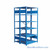Industrial Shelving, 42" W x 24" D x 75" H, Open Back-to-Back Shelving, 12 Shelves