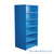Industrial Shelving, 48" W x 36" D x 99" H, Closed Back-to-Back Shelving, 14 Shelves, D2444B