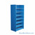 Industrial Shelving, 42" W x 24" D x 87" H, Closed Single Shelving Unit, 8 Shelves