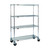 Wire Shelf Cart, 48" W x 24" D, Zinc Coating