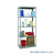Pass Thru Shelves, 36" W x 18" D x 87" H, 5 (3 Adjustable) Shelves