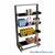 Cart with Removable Trays, 24" Deep, 4 Trays, Open Tray Fronts