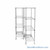 Pull Out Stainless Steel Wire Shelving, 39" W x 60" D x 91" H, 2 Pull-Out Units, 18" Shelf Depth