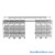 Top Track Shelving, 228" W x 60" D x 86" H, 60"W x 24"D Shelf Dimensions, 4 Adjustable Shelfs