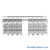 Top Track Shelving, 240" W x 60" D x 86" H, 60"W x 24"D Shelf Dimensions, 4 Adjustable Shelfs