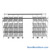 Top Track Shelving, 168" W x 48" D x 86" H, 48"W x 18"D Shelf Dimensions, 4 Adjustable Shelfs