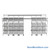 Top Track Shelving, 216" W x 60" D x 86" H, 60"W x 24"D Shelf Dimensions, 4 Adjustable Shelfs