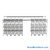 Top Track Shelving, 204" W x 48" D x 86" H, 48"W x 18"D Shelf Dimensions, 4 Adjustable Shelfs