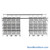 Top Track Shelving, 204" W x 60" D x 86" H, 60"W x 18"D Shelf Dimensions, 5 Adjustable Shelfs