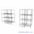 High Density Wire Shelving, 144" W x 36" D x 77" H, 8 Shelves, 18" Shelf Depth