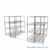 High Density Wire Shelving, 120" W x 60" D x 77" H, 8 Shelves, 18" Shelf Depth