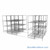 High Density Wire Shelving, 168" W x 84" D x 77" H, 8 Shelves, 24" Shelf Depth