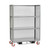 Three Sided Cart, 60" W x 30" D x 57" H, One Shelves Three Sided Cart, 60" W x 30" D x 57" H, One Shelves