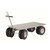 Heavy Duty Wagon, 60" W x 36" D x 18.5" H, 1.5" Retaining Lip, 16"x4" Pneumatic Wheels, Ring Handle
