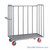 Package Cart, 48" W x 24" D x 58.5" H, 1.5" Retaining Lip