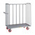 Package Cart, 60" W x 24" D x 57" H, Flush Edge
