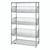 Wire Basket Storage Shelves, 36" W x 18" D x 63" H