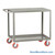 Mobile Picking Cart, 48" W x 30" D, 2 Shelves, Flush Top & 1.5" Bottom Shelf, 6" Polyurethane Casters, No Writing Shelf Mobile Picking Cart, 48" W x 30" D, 2 Shelves, Flush Top & 1.5" Bottom Shelf, 6" Polyurethane Casters, No Writing Shelf