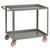 Mobile Picking Cart, 48" W x 24" D, 2 Shelves, 1.5" Retaining Lip, 6" Polyurethane Casters, No Writing Shelf