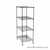 Pull Out Wire Shelving, 102" W x 36" D x 79" H, 36" Shelf Depth, 1 Total Unit, Black Epoxy