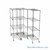 Pull Out Wire Shelving, 69" W x 36" D x 79" H, 36" Shelf Depth, 3 Total Units, Gray Epoxy