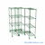 Pull Out Wire Shelving, 93" W x 36" D x 79" H, 36" Shelf Depth, 3 Total Units, Green Epoxy, 3674-3