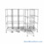 Pull Out Wire Shelving, 51" W x 36" D x 91" H, 60" Shelf Depth, 5 Total Units, Chrome