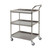 Stainless Steel Shelf Cart, 18" Deep