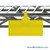 Wire Shelf Label Holders 3''W x 0.1''D x 1.5''H - T.LR03YL