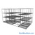 Sliding Wire Shelving, 146" W x 78" D x 78" H, 18" Shelf Depth, 3 Rows, Chrome
