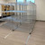 Sliding Wire Shelving, 78" W x 46" D x 78" H, 14" Shelf Depth, 2 Rows, Chrome